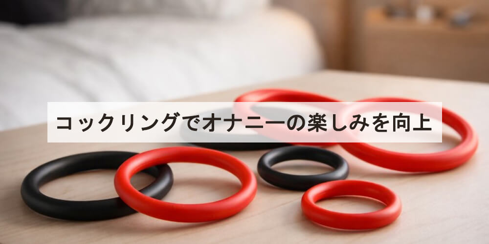 コックリングでオナニーの楽しみを向上