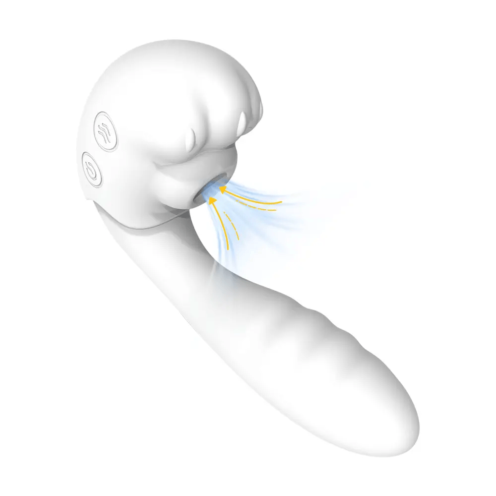 Crazy Cat 白いバイブ ねこバイブ アダルトグッズ 女性用吸引バイブ サブ画像