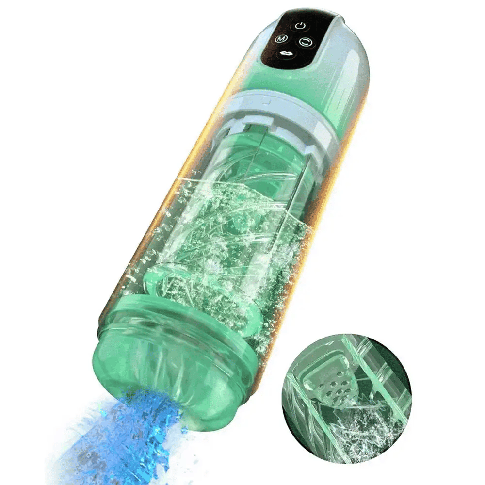 T Z4 狂気回転 7種吸引&回転 舌舐め 完全防水 男性フェラ電動オナホール サブ画像