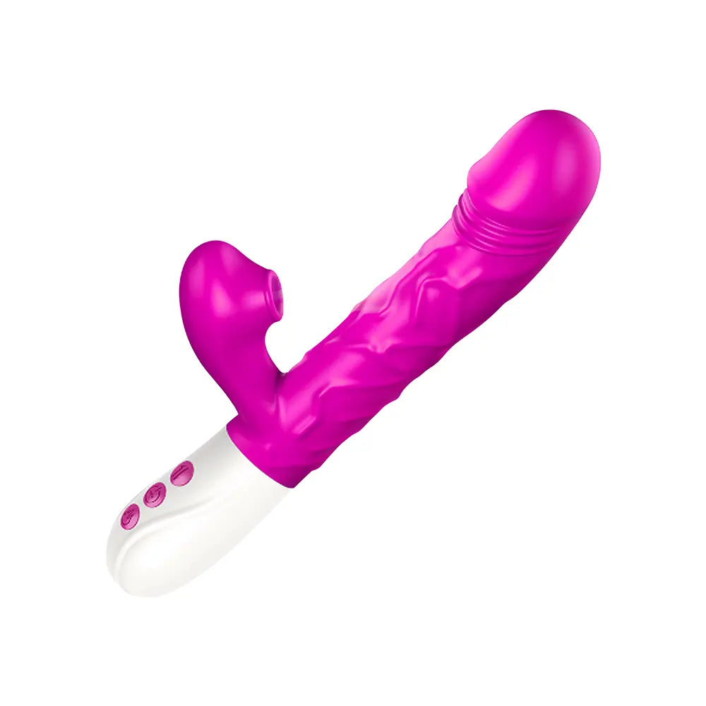 Ellie 吸引バイブ 4in1 ピストン・振動・吸引・加熱 中イキバイブ 大人のおもちゃ メイン画像