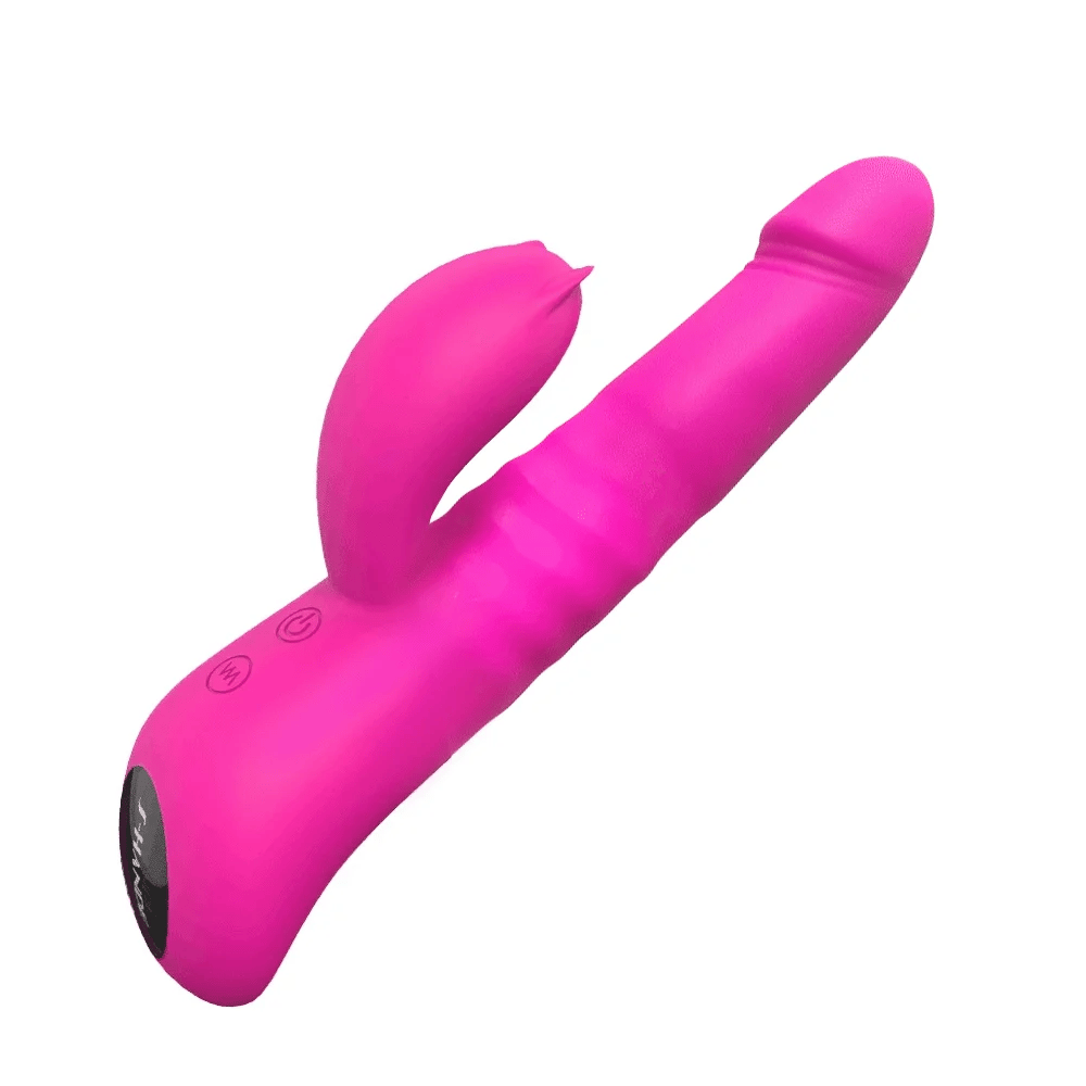 Kaya 回転ピストンバイブ 加熱機能付き 2点同時攻め ポルチオ直撃 2股バイブ サブ画像