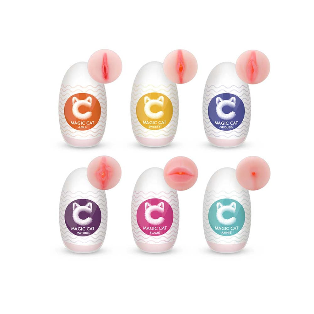 MAGIC CAT 卵型オナホ 完全防水 小型オナホール ポケットフェラ サブ画像