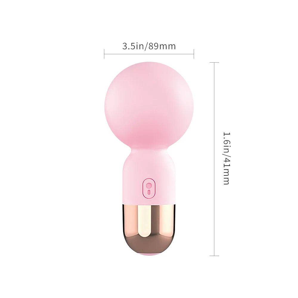 Pink Pop ミニ電マ パワブル 防水 静音 小型 軽量 女性用おもちゃ